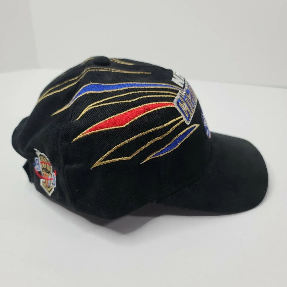 VIntage 1998 Chicago Bulls Championship Black Starter Adjustable The Right Hat